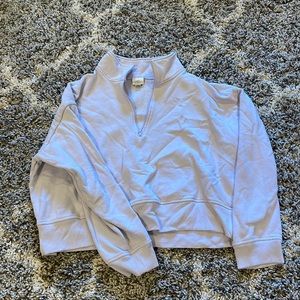 A new day crop top sweatshirt